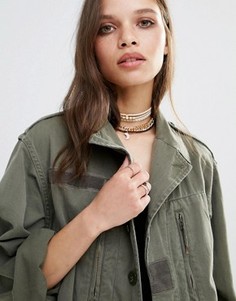 Многоярусные ожерелья-чокер DesignB London Luxe - Золотой
