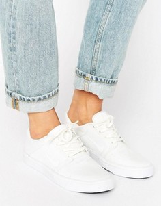 Бежевые кроссовки Nike SB Portmore - Кремовый