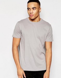 Серая футболка с круглым вырезом New Look - Серый