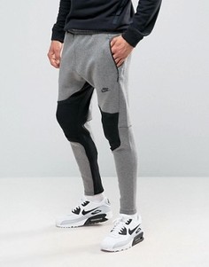 Серые флисовые джоггеры Nike Tech 805658-063 - Серый