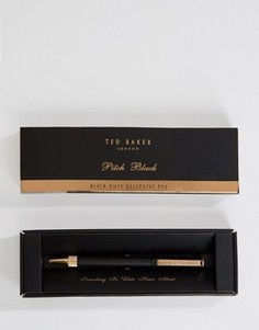 Подарочный набор с черной шариковой ручкой Ted Baker - Черный