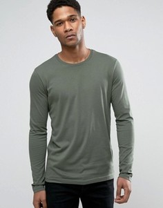 Лонгслив United Colors of Benetton - Зеленый