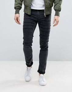 Черные облегающие джинсы Cheap Monday - Черный