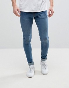 Синие джинсы скинни Hoxton Denim - Синий
