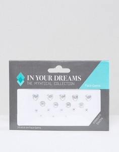 Стразы для лица In Your Dreams Iridescent Electra - Прозрачный Beauty Extras