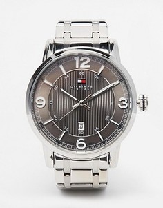 Часы из нержавеющей стали Tommy Hilfiger George 1710345 - Серебряный