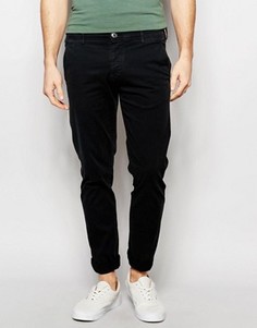 Зауженные чиносы Selected Homme - Черный