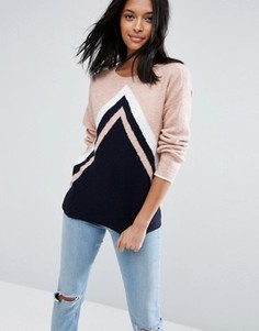 Джемпер с шевронным узором ASOS - Мульти