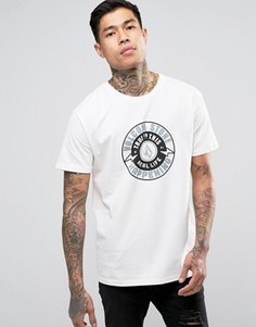 Белая футболка Volcom Thunderbolt - Белый