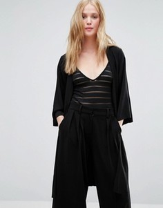 Пиджак в стиле кимоно Gestuz Hanna - Черный