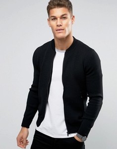 Трикотажный бомбер Celio - Черный