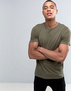 Футболка с круглым вырезом Burton Menswear - Зеленый
