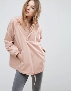 Куртка с капюшоном и кольцом ASOS - Розовый