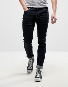 Farah Drake Slim Fit Jeans in Rinse Wash - Синий