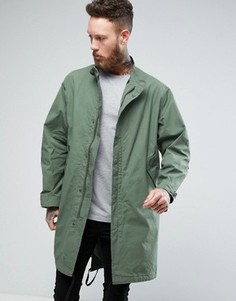 Nudie Jeans Co Folke Waxed Parka - Зеленый