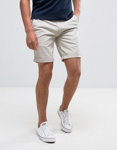 Tommy Hilfiger Denim Freddy Chino Shorts Straight Fit Stretch Twill in Beige - Бежевый