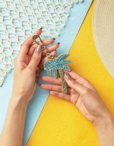 Брелок для ключей с пальмой Skinnydip - Мульти