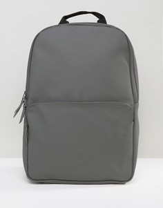 Rains Field Backpack In Grey - Черный