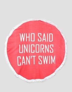 South Beach Unicorn Towel - Мульти