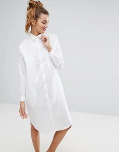Платье-рубашка Monki - Белый