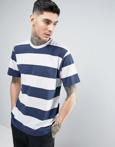 Футболка в полоску Carhartt WIP - Серый