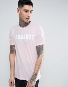 Футболка Carhartt WIP College - Розовый