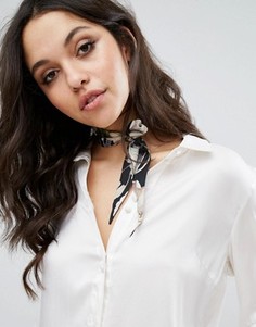 Узкий шарфик с принтом Ted Baker - Мульти