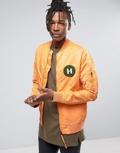 Maharishi MA1 Bomber Jacket In Orange - Оранжевый