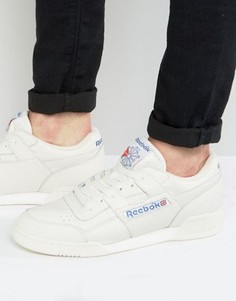Белые кроссовки в винтажном стиле Reebok Workout Plus BD3386 - Черный