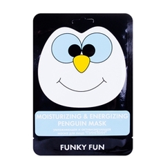 ЛЭТУАЛЬ Увлажняющая и активизирующая маска для лица "Пингвин" Funky Fun 1 шт.