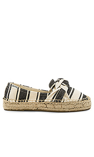 Knotted platform smoking slipper - Soludos