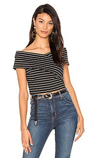 Off shoulder wrap top - 1. STATE