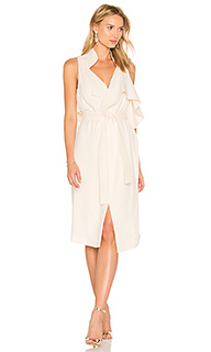Draped wrap dress - Halston Heritage