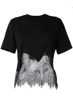 футболка с кружевом McQ Alexander McQueen