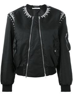 куртка-бомбер  с украшением из кристаллов Givenchy