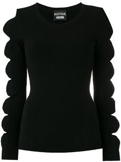 джемпер с вырезными деталями Boutique Moschino
