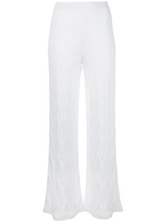 crochet flared trousers  M Missoni