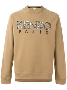 толстовка с принтом логотипа Kenzo