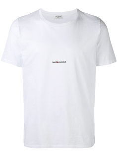 logo print T-shirt Saint Laurent