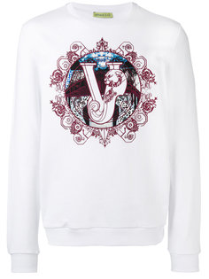 logo print sweatshirt Versace Jeans