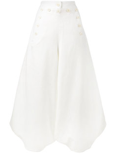 брюки с завышенной талией Chloé