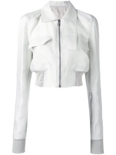 Glitter cropped jacket Rick Owens