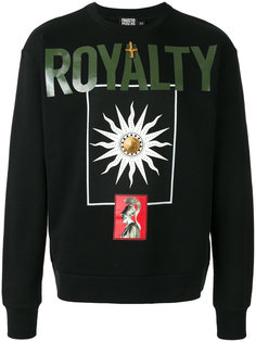 royalty slogan sweatshirt Fausto Puglisi