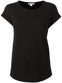 curved hem T-shirt James Perse