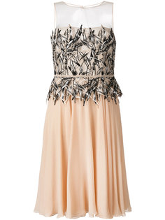 macrame lace panel dress Blumarine
