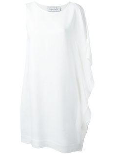 one-shoulder ruffle detail dress Gianluca Capannolo