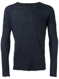 patch pocket jumper  Roberto Collina