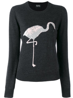 sequin flamingo sweater Markus Lupfer