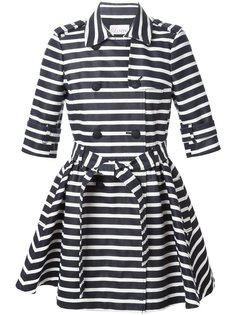 пальто-тренч в полоску Red Valentino