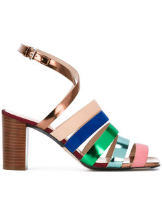 босоножки с цветными ремешками Ps By Paul Smith